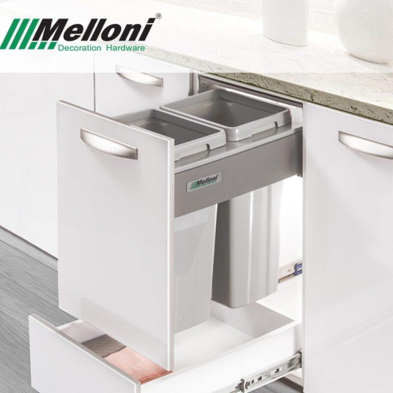 سطل زباله تو کابینت ملونی مدل 9004 | ایما یراق