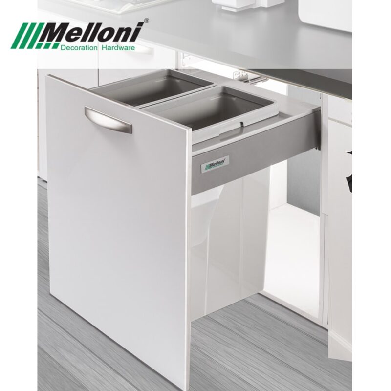 سطل زباله کابینتی ریلی ملونی مدل 9006 | ایما یراق