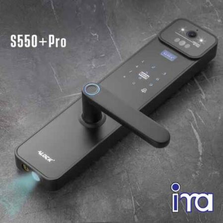 قفل اثرانگشتی هوشمند ALOCK مدل S550+ Pro نمای روبرو