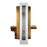 دستگیره هوشمند درب ALOCK S300 Gold با اثر انگشت، رمز و کارت