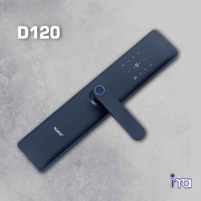 دستگیره هوشمند ALOCK D120 | تکنولوژی اثر انگشت و امنیت بالا نمای نزدیک دستگیره دیجیتال اثرانگشتی ALOCK D120 | باز و بسته کردن سریع و امن بدون کلید