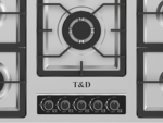 اجاق گاز صفحه ای تی اند دی مدل TD103 S2 - Image 4