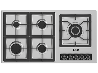 اجاق گاز استیل ۵ شعله TD104S2 اجاق گاز استیل ۵ شعله TD104S2 با صفحه استیل براق و سرشعله ساباف سری 2