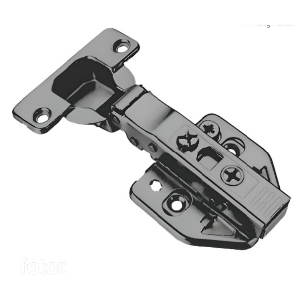 لولا آرام بند پریمیوم تیتانیومی روکار کلیپسی با پایه 3D صلیبی فانتونی مدل A124 لولا آرام بند پریمیوم تیتانیومی فانتونی مدل A124 با پایه کلیپسی سهبعدی صلیبی، زاویه بازشو 105 درجه، مناسب درب کابینت MDF و چوب